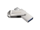 Sandisk Ultra Dual Drive Luxe - USB-Stick (32 GB, Silber)