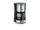 Severin - Kaffeemaschine KA4826 - Schwarz und Silber