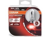 Osram Auto Halogen Leuchtmittel Night Breaker® Silver H4 60/55 W 12 V