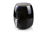 DOMO XL 4L Heißluft-Fritteuse 1500 W Überhitzungsschutz, Cool-Touch-Gehäuse, mit Display Schwarz
