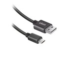 EKON ECITUSBMICR18MMK - Kabel USB-A zu Micro-USB (Schwarz)