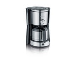 Severin KA 4845 TYPE SWITCH Kaffeemaschine Edelstahl, Schwarz Fassungsvermögen Tassen=8 Isolierkanne