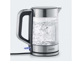 Severin - Wasserkocher Select WK3410 - Schwarz und Silber