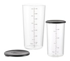 BAMIX, bamix® Glas Becher Set 400ml+700ml