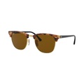 Ray-Ban Clubmaster RB3016 - 1160 51-21 braun gefleckt
