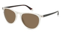 POLAROID PLD 4152/S Damen-Sonnenbrille Vollrand Panto Kunststoff-Gestell, transparent