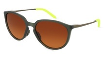 OAKLEY OO9288 Damen-Sonnenbrille Vollrand Rund Kunststoff-Gestell, grün