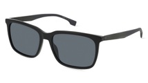 BOSS 1579/S Herren-Sonnenbrille Vollrand Eckig Acetat-Gestell, schwarz