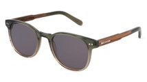 Woodfellas 10776 POTTENSTEIN Damen-Sonnenbrille Vollrand Panto Kunststoff-Gestell, braun