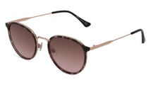Mexx Eyes 6440 Damen-Sonnenbrille Vollrand Panto Metall-Gestell, pink