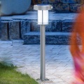 Ancona - LED Solarleuchte aus Edelstahl