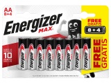 Energizer Max Mignon (AA)-Batterie Alkali-Mangan 1.5 V 12 St.