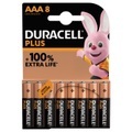 Duracell, Duracell Plus-AAA K8 Micro (AAA)-Batterie Alkali-Mangan 1.5 V 8 St.