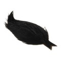 Whiting Dry Fly Hackle - Black - Balg/Cape