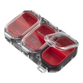 Daiwa, Daiwa Kleinteilebox wasserdicht - Red Smoke -