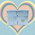 Zippo Reana Design Love mit Herz 2-er Set