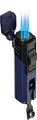 Zigarrenfeuerzeug Vector Quattro 4strahlig (Farbvariante: Blau)