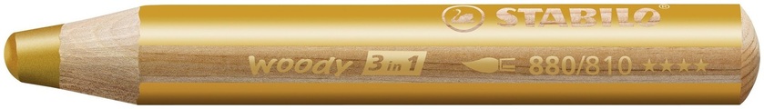 Stabilo, STABILO Malstift woody 3 in gold