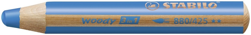 Stabilo, STABILO Malstift woody 3 in mittelblau