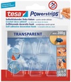 Tesa Powerstrips Klebe-Haken transparent 5 Stück