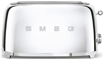SMEG 50's Retro Style Langschlitztoaster 2 Scheiben chrom