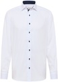 ETERNA LANGARM HEMD MODERN FIT PINPOINT WEISS UNIFARBEN