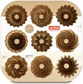 Zenker Muffin-Backform Gugelhupf 23x23cm