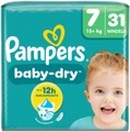 Pampers, Pampers Baby Dry Grösse 7 Extra Large 15+kg 31 Stück