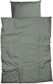 IH Duvet GOTS Satin Paspel 160x210 grün