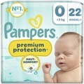 Pampers Premium Protection Gr.0 Micro <3kg 22 Windeln