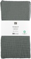 Inhouse, Inhouse Duvet GOTS Musseline 160x210 anthrazit