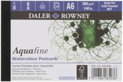 Daler Rowney Block Postkarten Aquarellpapier 300gr. Pads 12 Blatt