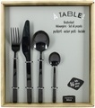 À Table! Besteckset schwarz poliert 16-teilig, by Sola