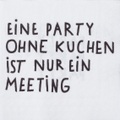 RÄDER, Cocktailservietten Party ohne Kuchen