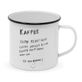 Paper Product Design, Metal Mug Ich mag Kaffee