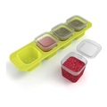 Rotho, Rotho Mini-Gefrierbehälter-Set Domino - Grün -