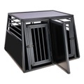 Kerbl Transportbox Vacation, Alu, zweitürig - Aluminium -