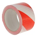 KERBL Warnband selbstklebend, 66mx60mm - rot-weiss
