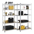 Hauptner 2er Set Lagerregal 180 x 90 x 40 cm