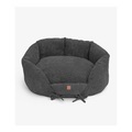 PET & Co. Hundebett Ronny Cord - Charcoal -