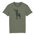 Hauptner Jagd, Hauptner Jagd Rothirsch Cervus T-Shirt - khaki