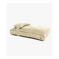 PET & Co. - Hundebett CORDI - sandbraun - Textil - 80/60/15 cm - M