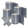 Mainer, Mainer PVC Sichtschutzstreifen 4er Set - anthrazit