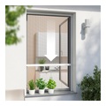 Windhager, Windhager Insektenschutz-Rollo für Fenster Plus - weiss