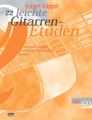 22 leichte Gitarren-Etüden, m. CD-Audio