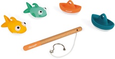Janod, Janod - Badeangelspiel Fische+Boote Fange die Boote und Fische -