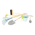 Legler 11883 - Small foot, Großes Gartenwerkzeug-Set, 8-teilig