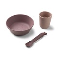 Geschirr-Set KIDDISH FIRST MEAL 3-teilig in rosa