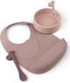 Done by Deer™ Geschirr-Set Peekaboo first meal in rosa