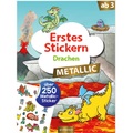 Erstes Stickern Metallic - Drachen